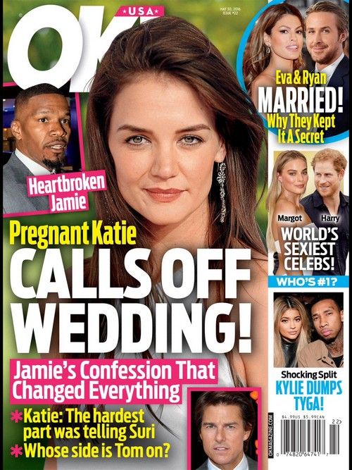 Katie Holmes està embarassada i sola després de la suspensió del casament de Jamie Foxx?
