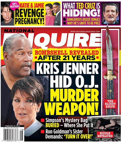 Robert Kardashian usó a Kris Jenner para ocultar a O.J. Simpson