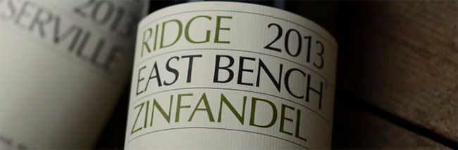 Ridge, East Bench, Zinfandel