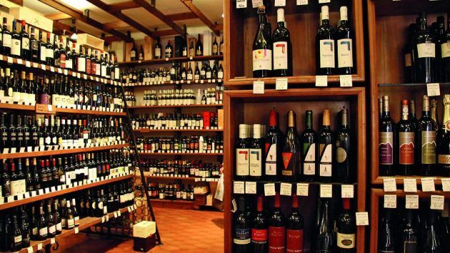 Cửa hàng rượu vang Ý, Bologna