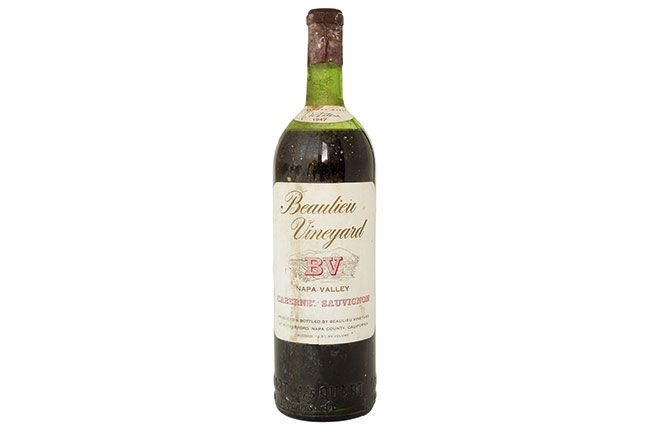 Beaulieu Vinyard, BV, Georges de Latour, reserva privada 1947