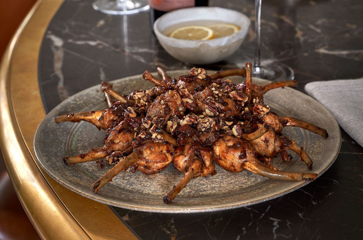 Липкие куриные тюльпаны