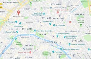 mappa di casa rostang