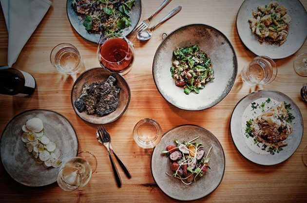 јести у Калифорнији, Прогрес