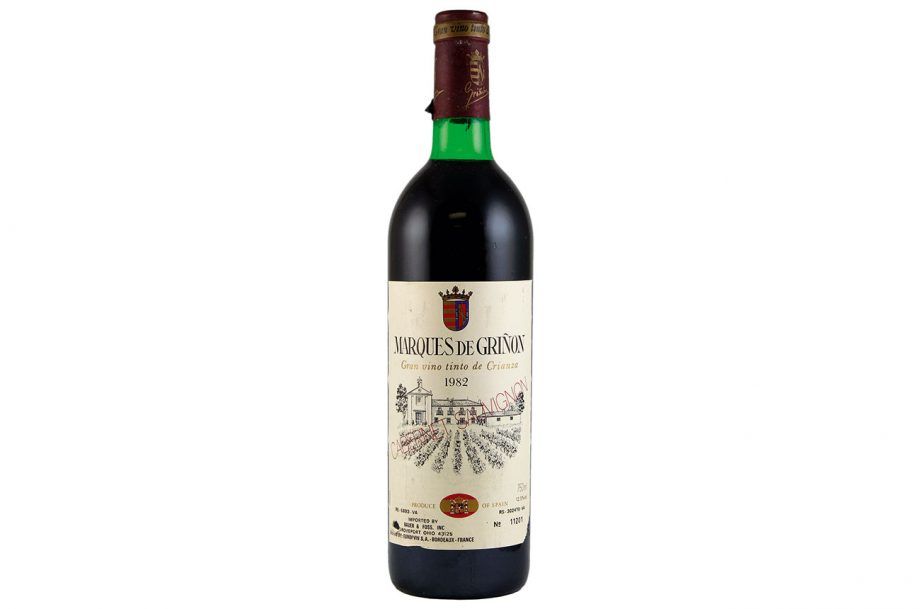 Marqués de Griñón Cabernet Sauvignon 1982