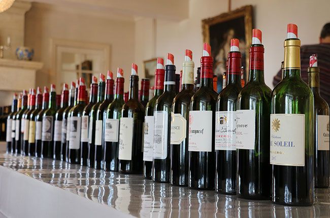 Bordeaux 2015 en primeur win na degustacji Grand Cercle w Bellefont-Belcier