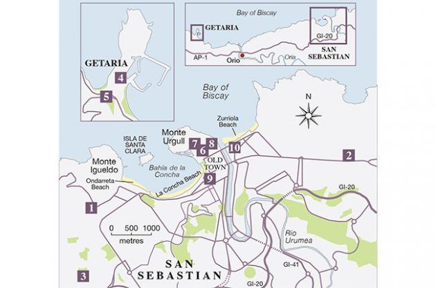 nhà hàng tốt nhất ở San Sebastián