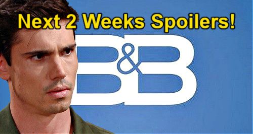 The Bold and the Beautiful Spoilers Próximas 2 semanas: Revelado el pasado secreto de Finn - Debut de Jack y Li Finnegan - Drama del día de la boda
