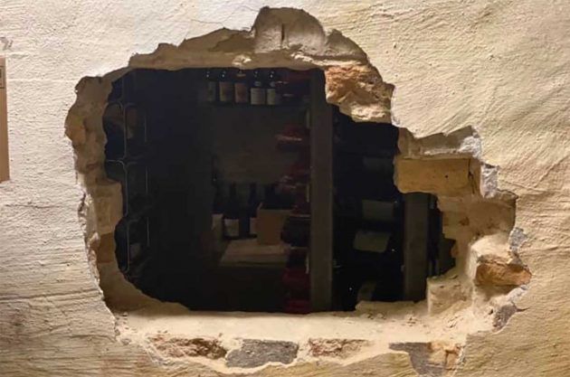 nhà hàng michelin rượu bị đánh cắp