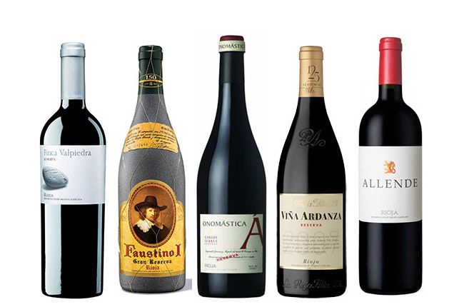 Rioja poniżej 25 GBP