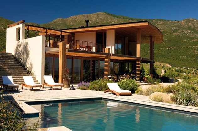 Hotel vinícola sul-americano