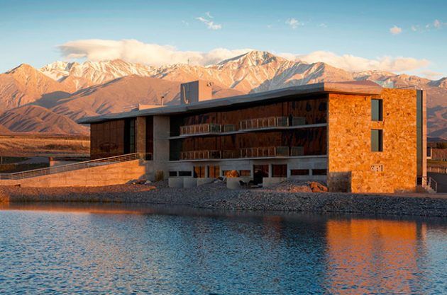 Hotel vinícola sul-americano