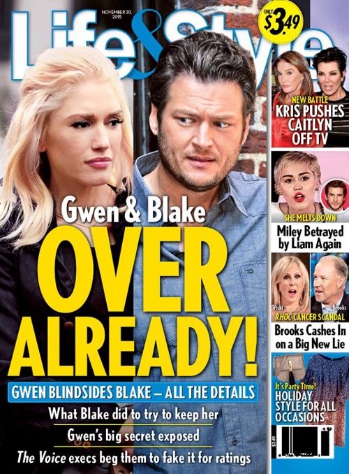 Gwen Stefani i Blake Shelton es trenquen: els entrenadors de veu es divideixen: Gwen es preocupa que la relació afecti els seus fills?