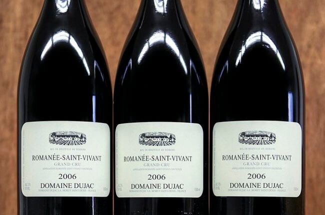 Vinos Dujac, Borgoña