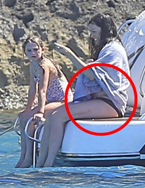 ליב טיילר בהריון - חבטת תינוקות מכוסה נואשות מצלמים (תמונות)