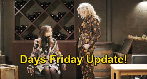 Дни нашей жизни: обновление спойлеров: пятница, 7 мая - автокатастрофа Брэди - опухоль мозга Хлои, Сами и Лукас поймали