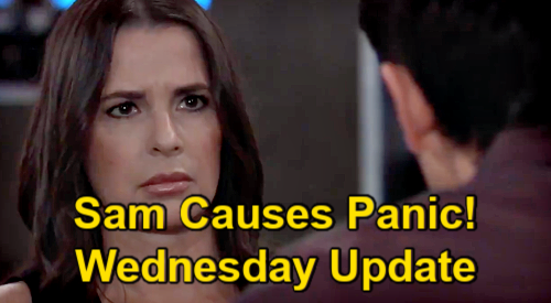 อัปเดตสปอยเลอร์โรงพยาบาลทั่วไป: วันพฤหัสบดีที่ 29 กรกฎาคม – แซมทำให้เฮย์เดนตื่นตระหนก – แผนปาร์ตี้ของทริน่า – สเปนเซอร์จัดการเอวา