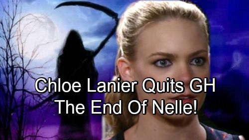 Bendrosios ligoninės spoileriai: Chloe Lanier išeina iš GH - paskutinės Nelle dienos Port Charleso mieste