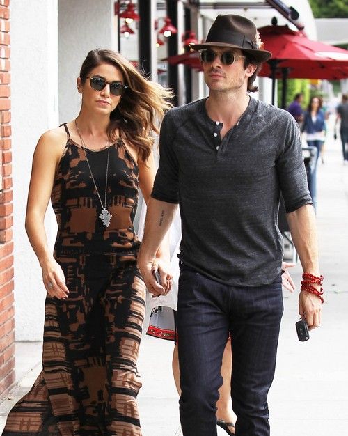 Ian Somerhalder difende Nikki Reed su Instagram dagli attacchi dei fan di Nina Dobrev Vampire Diaires Hater (FOTO)