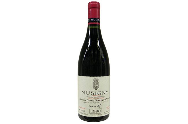 Comte de Vogüé Musigny 1990