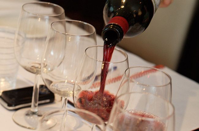 சிவப்பு ஒயின் கறை