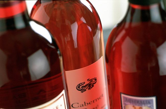 Rosé vinfremstilling