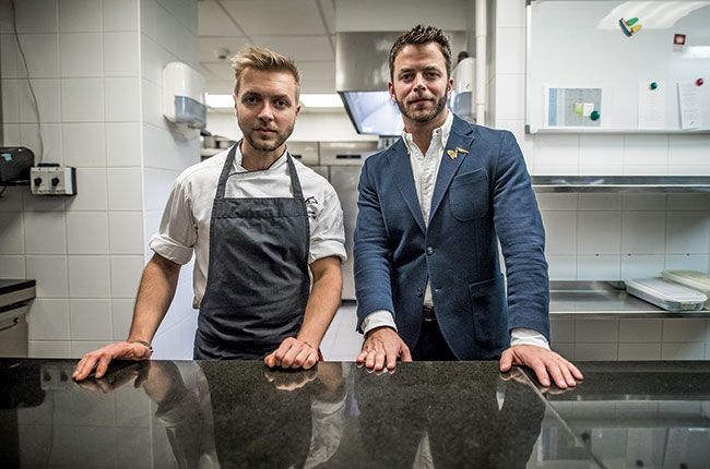 Шеф-повар Babel Иштван Верес и Хуберт Хлатки Шилхтер