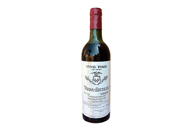 Vega Sicilia, Unico 1964