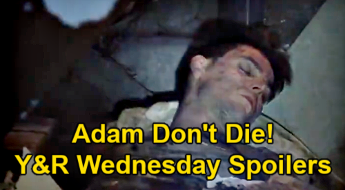 The Young and the Restless Spoilers: Onsdag den 5. maj - Adam Ubevidst, Nick Warns Don't Die - Victor & Chelseas Showdown