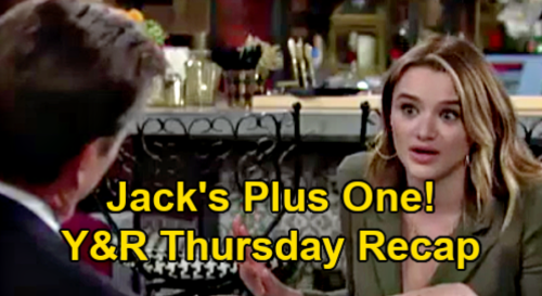 The Young and the Restless Spoilers: Donderdag 6 mei Samenvatting - Jack's Plus One Warning - Amanda verwerpt Sutton's pleidooiovereenkomst