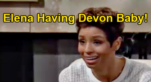 A fiatalok és a nyugtalan spoilerek: Elena szülte Devon babáját - Nate és Amanda megdöbbent a terhesség felett?