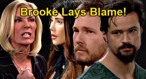 Храбри и прекрасни спојлери: Брооке игра игру кривице - Стеффи, Лиам & Тхомас се ударају због варања и драме за бебе