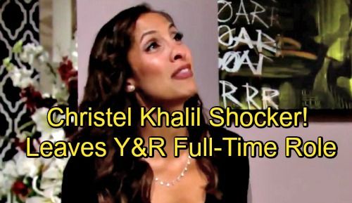 הספוילרים הצעירים וחסרי המנוחה: Y&R Shocker Shocker-כריסטל חליל עוזבת תפקיד במשרה מלאה בתור לילי