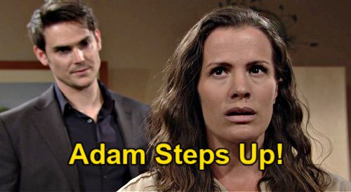 Los jóvenes y los inquietos Spoilers: Adam da un paso por Connor: Chelsea no se está curando