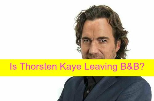 Os ousados e belos spoilers: Thorsten Kaye está deixando o B&B - Rumores de uma reformulação do cume?
