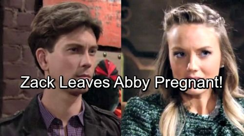 Младите и неспокойните спойлери: Аби е бременна от Зак - Детето на престъпника става наследник на Нюман