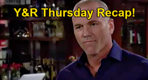 The Young and the Restless Spoilers: Πέμπτη, 1 Ιουλίου Recap - Jack Drinks with Sally - Stitch Invites Abby to Party - Victoria Heads to LA