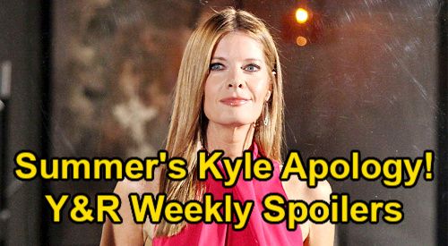 A fiatalok és a nyugtalan spoilerek: augusztus 2. hete - Summer's Shocking Kyle Bocsánatkérés - Victor új partnere - Sally's Takedown