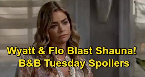 Odvážne a krásne spojlery: utorok 17. novembra - Wyatt & Flo požadujú, aby Shauna opustila Erica - Thomas & Douglas Happy Reunion