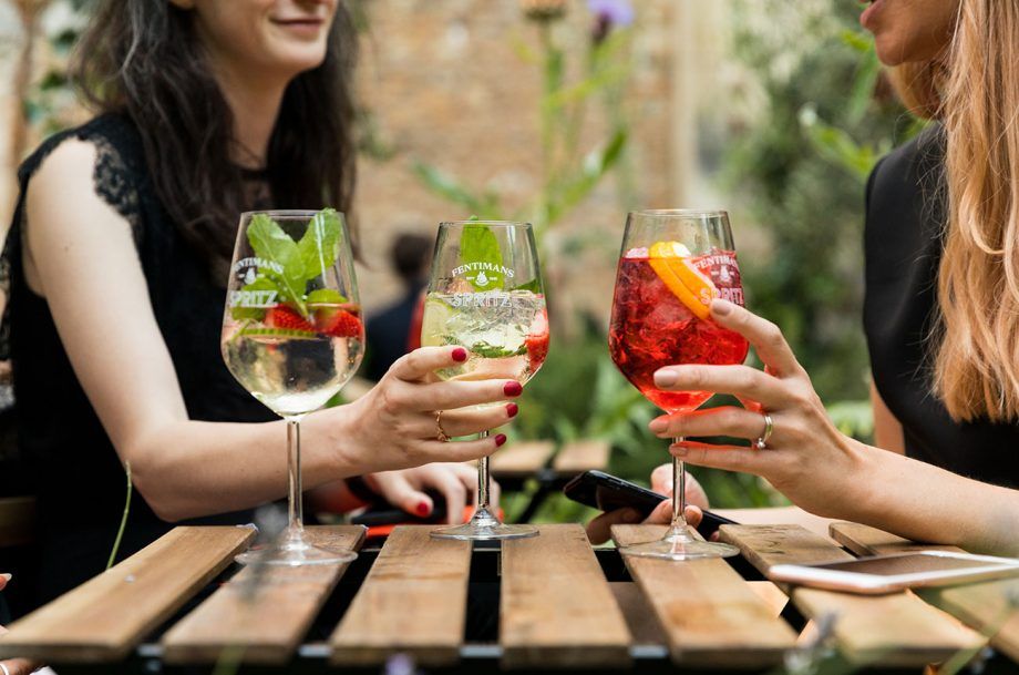 Tag-init spritz na mga cocktail