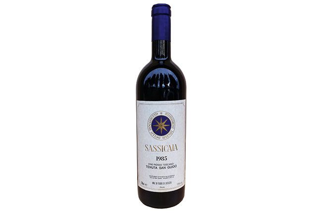 Tentua San Guido, Sassicaia 1985