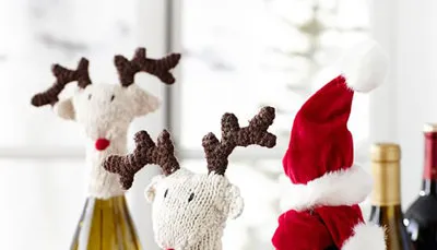 Ziemassvētku vecīša pudeles aizbāznis