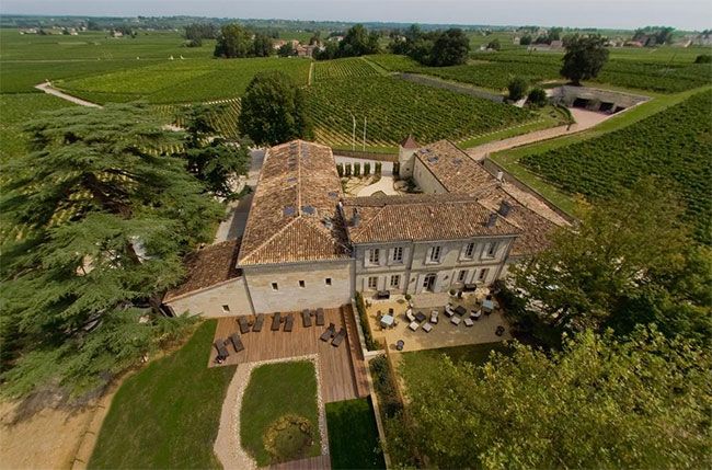 A Château Franc Mayne-t St-Emilionban árusították...