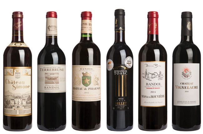 Vino rosso provenzale