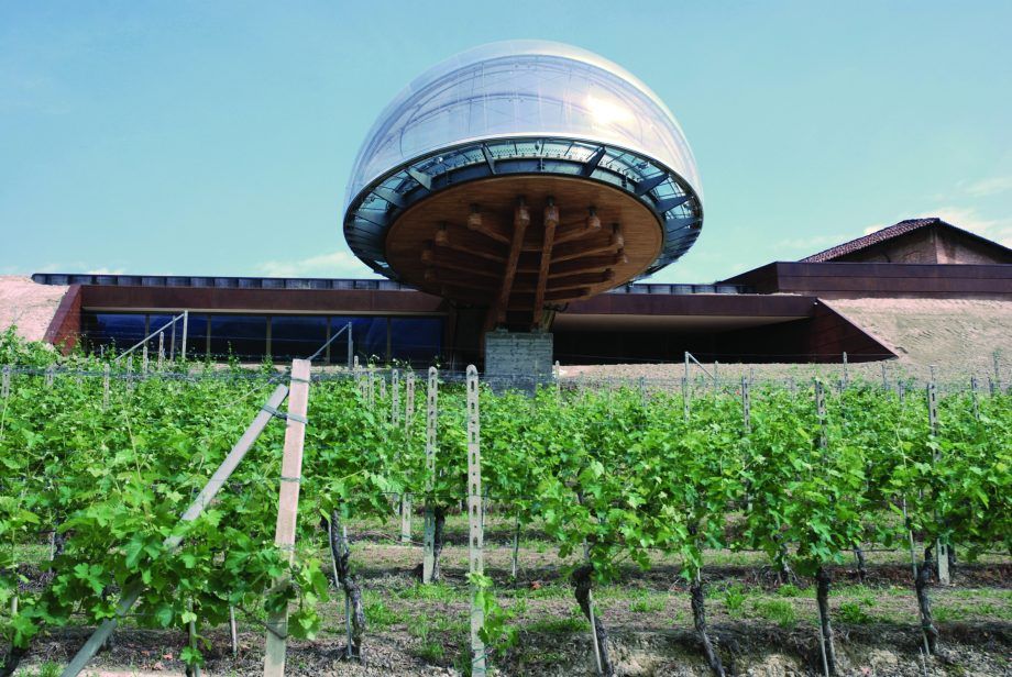 Κτίριο σταφυλιών Ceretto 2016